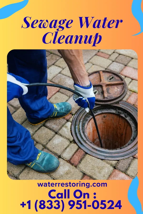 Sewage Water Cleanup in Red Cloud, NE